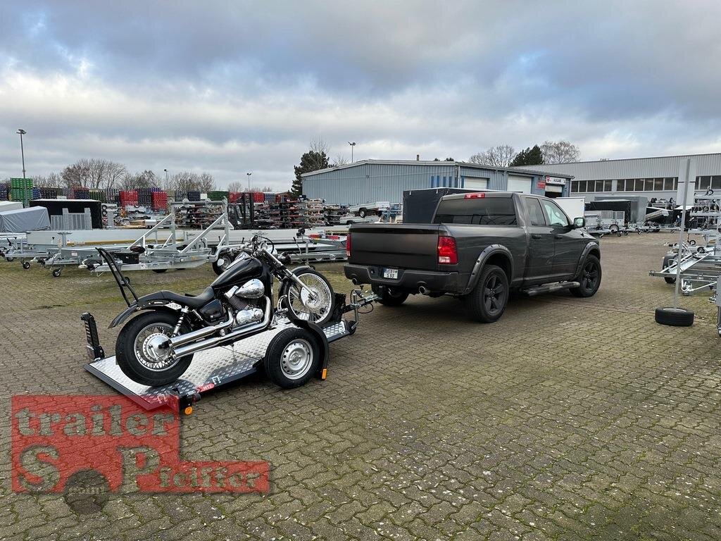 Motorradanhnger Absenkbar 100 Km Hnull