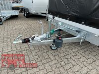 EDUARD 5020 -GD- Hochlader, kippbar, Rampen, Bordwände 30cm -3500kg- H-Pumpe - lfh: 63cm -195/50R13 mit Hochplane SP-Line Schiebeplane links und rechts ÖKO