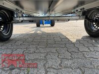 TPV TL-EU2/3 Tieflader Anhänger - 750 kg - ungebremst - 100 KM/H - Zurrösen - 13 pol. Stecker - mit Hochplane SP-Line