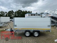 EDUARD 3116 -GD- Heckkipper, Bordwände 30cm -2700kg- H-Pumpe - Lfh: 72cm -185/70R13 mit AufsatzBordwände pendelbar - 70cm hoch