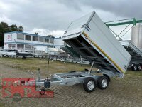 EDUARD 3116 -GD- Heckkipper, Bordwände 30cm -2700kg- H-Pumpe - Lfh: 72cm -185/70R13 mit AufsatzBordwände pendelbar - 70cm hoch