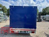 EDUARD 3520 -GE- Hochlader, Auffahrschienen, Bordwände 30cm -1800kg- Lfh: 63cm -195/50R13 mit Hochplane SP-Line