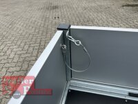 Saris PL 506 224 3500 3 - 3500 KG Blattfedern - 100 KM/H - TRIDEM - Rampenschacht - Stützen - Hochlader - Pritsche - 506 x 224 - Ladehöhe: 66 cm - ALU Bordwände