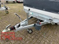 EDUARD 3318 -GD- 3 Seitenkipper, Rampenschacht, Bordwände 30cm -2700kg- H-Pumpe - Lfh: 63cm -195/50R13 mit Hochplane SP-Line