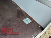 Aussteller / martz KARGO 300 C 1,3T Plywood Kofferanhänger  - gebremst mit Zurrleisten - Heckstützen - 100 KM/H