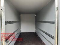 martz KARGO 300 C 1,3T Plywood Kofferanhänger  - gebremst mit Zurrleisten - Heckstützen - 100 KM/H