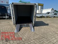martz Smart Box 2315 - kippbarer Koffer - Kurbel - Rampen - ungebremst -  4 Stützen - 100 KM/H - Plywood Koffer Anhänger