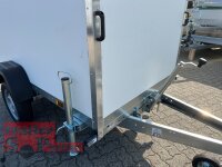 martz Smart Box 2312 - kippbarer Koffer - Kurbel - Rampen - ungebremst -  4 Stützen - 100 KM/H - Plywood Koffer Anhänger