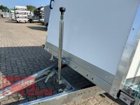 martz Smart Box 2312 - kippbarer Koffer - ungebremst -  4 Stützen - 100 KM/H - Plywood Koffer Anhänger