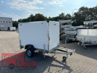 martz Smart Box 2312 - kippbarer Koffer - ungebremst -  4 Stützen - 100 KM/H - Plywood Koffer Anhänger