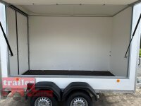 Böckmann KT 3015/20 H Kofferanhänger mit Plywoodwänden mit  Verkaufsklapppe