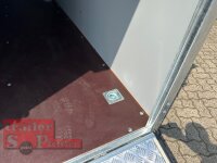 martz KARGO 250 C R 1,3T Plywood Kofferanhänger mit Rampe - gebremst mit Zurrleisten - Heckstützen