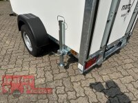 martz KARGO 250 C R 1,3T Plywood Kofferanhänger mit Rampe - gebremst mit Zurrleisten - Heckstützen