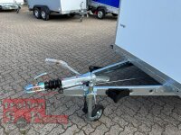 ABVERKAUF I martz KARGO 300 C 2T Plywood Kofferanhänger  - Tandem gebremst mit Zurrleisten - Heckstützen
