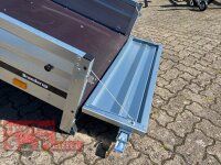 Brenderup 1205 SUB 750 " Der neue Kippi " - ABKLAPPBARE ZUGDEICHSEL / VERTIKAL ABSTELLEN