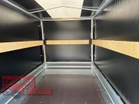 Brenderup 1205 SUB 750 " Der neue Kippi " - ABKLAPPBARE ZUGDEICHSEL / VERTIKAL ABSTELLEN mit Hochplane SP-Line