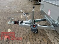 EDUARD 2514 -GD- Heckkipper, Bordwände 30cm -2000kg- H-Pumpe - Lfh: 63cm -195/50R13 mit SI-GI Laubgitter ca. 60 cm