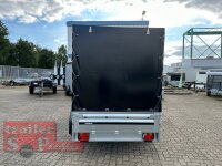 Brenderup 2300 STB 2500 - 302 x 153 x 40 Vorder und Rückwand klappbar - Tandem gebremst 2500 KG mit Hochplane SP-Line