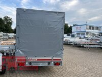 EDUARD 3518 -GE- Hochlader, Bordwände 30cm -1800kg- Lfh: 63cm -195/50R13 mit Hochplane SP-Line