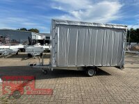 TPV ( Böckmann ) HL-EBK 3520/15 1500 kg kippbarer Autotransporter mit Hochplane - Rollo - Schiebeplane - Boden mit Riffelblech mittig