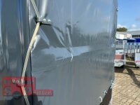 Saris K1 256 150 1500 E Black Edition - 1500 kg Heckkipper - Einachser - gebremst - Bordwände 35 cm - E-Pumpe mit Hochplane SP-Line und Rollo