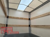 EDUARD 2514 -GD- Heckkipper, Bordwände 30cm -2000kg- H-Pumpe - Lfh: 72cm -155/80R13 mit Hochplane SP-Line