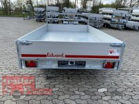 EDUARD 3118 -GD- Heckkipper, Auffahrschienen, Heckstützen, Bordwände 30cm -2700kg- H-Pumpe - Lfh: 63cm -195/50R13