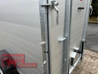 Böckmann KT-AL 3015/15 M F R/T-K Kofferanhänger mit Vollaluminium Aufbau - Tür- /Rampe Kombination