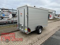 Böckmann KT-AL 3015/15 M F R/T-K Kofferanhänger mit Vollaluminium Aufbau - Tür- /Rampe Kombination