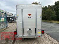 Böckmann KT-AL 3015/15 M F R/T-K Kofferanhänger mit Vollaluminium Aufbau - Tür- /Rampe Kombination
