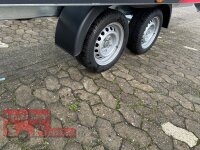 Lorries PL35-5521 - 3500 kg kippbarer leichter Autotransporter mit ALU Standschienen und Rampen