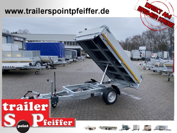 EDUARD 2615 -GE- Heckkipper, Bordwände 30cm -1800kg- H-Pumpe - Lfh: 63cm -195/50R13