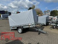 martz Basic 264 - 750 kg Anhänger 264 x 126 mit ECO Hochplane 140 cm Innenhöhe - SB
