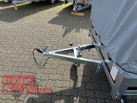 martz Basic 264 - 750 kg Anhänger 264 x 126 mit ECO Hochplane 140 cm Innenhöhe - SB