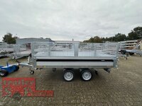 Brenderup TT 5325ATB 3000 kg  3-SEITEN-KIPPER - Rampenschacht -  Elektro und Not - Pumpe mit SI-GI Laubgitter