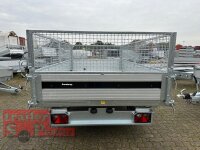 Brenderup TT 5325ATB 3000 kg  3-SEITEN-KIPPER - Rampenschacht -  Elektro und Not - Pumpe mit SI-GI Laubgitter