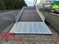 martz GT UNIVERSAL 500/3 S 3,5T hydraulisch kippbarer Auto und Maschinentransporter mit ALU Bordwänden