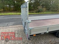 martz GT UNIVERSAL 500/3 S 3,5T hydraulisch kippbarer Auto und Maschinentransporter mit ALU Bordwänden