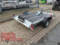 martz GP ATV 246 x 160 - hydraulisch absenkbar - 750 KG mit Radwippe - 155/70 R13 - Siebdruckboden