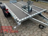 martz GP ATV 246 x 160 - hydraulisch absenkbar - 750 KG mit Radwippe - 155/70 R13 - Siebdruckboden