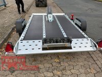 martz GP ATV 246 x 160 - hydraulisch absenkbar - 750 KG mit Radwippe - 155/70 R13 - Siebdruckboden