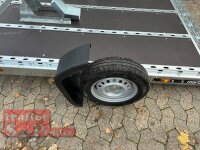 martz GP ATV 246 x 160 - hydraulisch absenkbar - 750 KG mit Radwippe - 155/70 R13 - Siebdruckboden