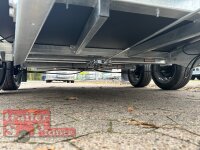 martz BAU 260/2 - 2700 kg Baumaschinentransporter - Heckrampe