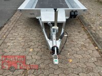 martz BAU 260/2 - 2700 kg Baumaschinentransporter - Heckrampe