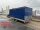 EDUARD 5022 -GD- Hochlader, kippbar, Auffahrklappe, Bordwände 30cm -3500kg- H-Pumpe - Lfh: 63cm -195/50R13 mit Hochplane SP-Line ÖKO Schräge / Rollo / Schiebeplane links / Aufstellklappe rechts