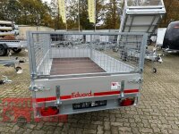 EDUARD 3015 -GE-  100 KM/H - Stützen - Hochlader, Bordwände 30cm -1350kg- Lfh: 63cm -195/50R13 mit 3015 - Laubgitter - 60cm hoch
