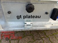 martz GT PLATEAU 400 S 2.7T ALU Boden - Rampen - Winde - Multitransporter Hochlader mit ALU Bordwänden mit Hochplane SP-Line
