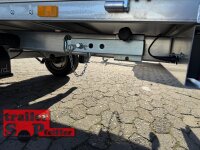 AKTION EDUARD 2514 -100 KM/H - Stützen - GE- Hochlader, Bordwände 30cm -1350kg- Lfh: 56cm -195/55R10 mit Hochplane SP-Line 170 cm silbergrau - mit Stützrad