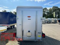 Böckmann KT-AL 3015/27 M F R/T-K Kofferanhänger mit Vollaluminium Aufbau - Tür- /Rampe Kombination