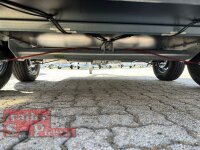 Böckmann KT-AL 3015/27 M F R/T-K Kofferanhänger mit Vollaluminium Aufbau - Tür- /Rampe Kombination